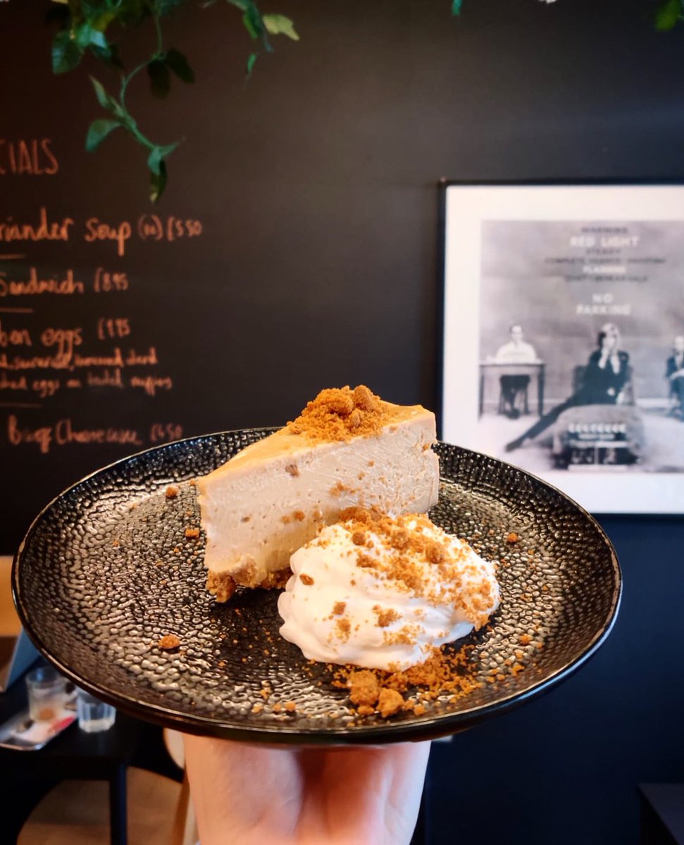 milkandsugarcdf's tweet image. Abel’s Biscoff cheesecake. #pontcanna