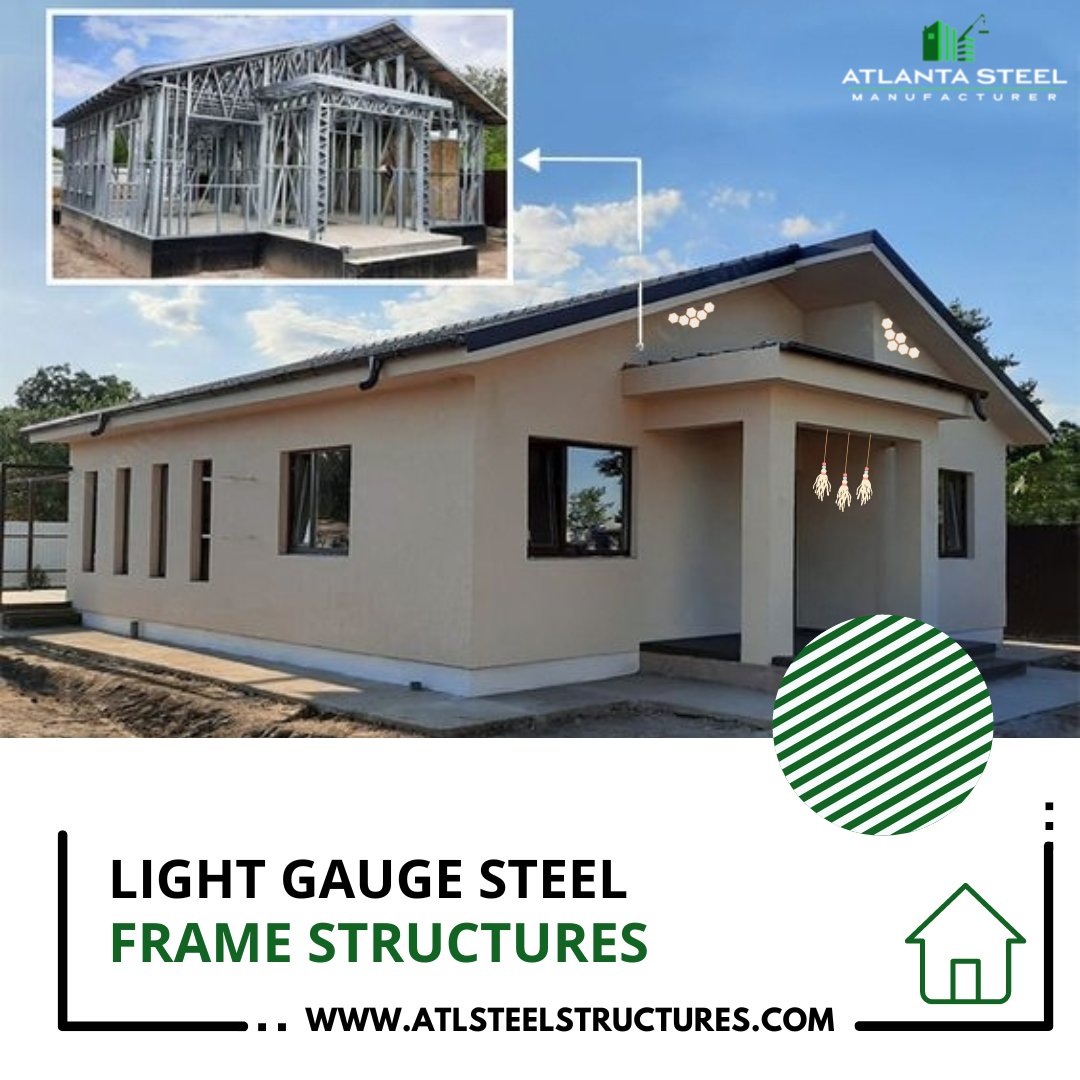 AtlantaSteel's tweet image. Did you know that buildings 🏢 with lightweight steel frames are known for their durability, strength, and resistance to natural disasters such as earthquakes and storms❓
.
Get in touch with us! ✨
.
🌐: atlsteelstructures.com
📞: +1 470-207-9791
.
#lightweightsteel #prefab