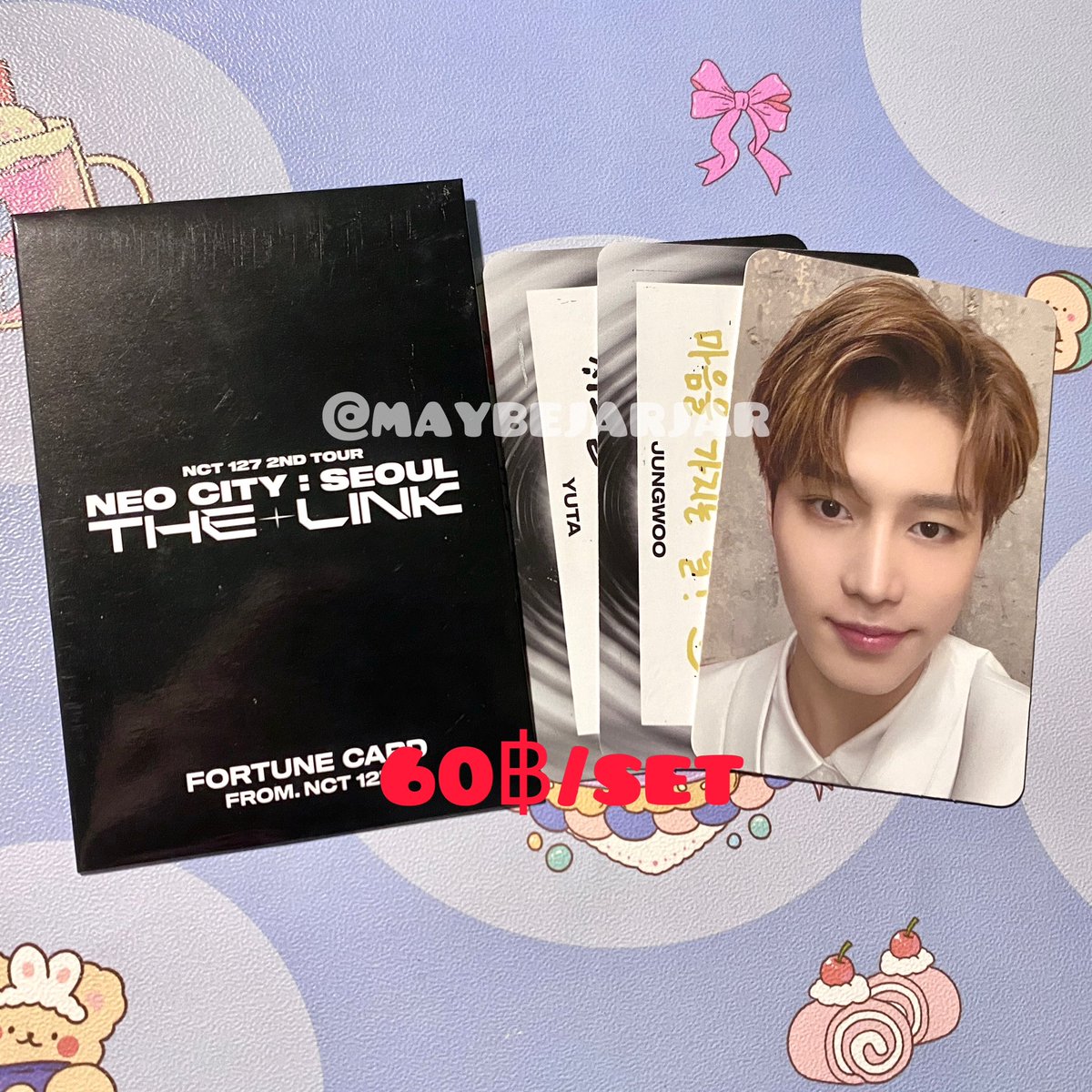 maybejarjar's tweet photo. ꔛ 🧁 ✳︎ การ์ด dicon nct127, fortune ,trading card,โปสการ์ดfavorite 🔭

ราคาตามภาพรวมส่งแล้ว📮 
ω 🦙 ซื้อ2กอง/เซ็ท+ ส่งฟรี มีของแถมทุกออเดอร์ 🪶 

#ตลาดนัดnct #ตลาดนัดnct127 #ปล่อยการ์ด #diconnct #แจกการ์ด #NCT #NCT127 https://t.co/QZ6dVm8CK4