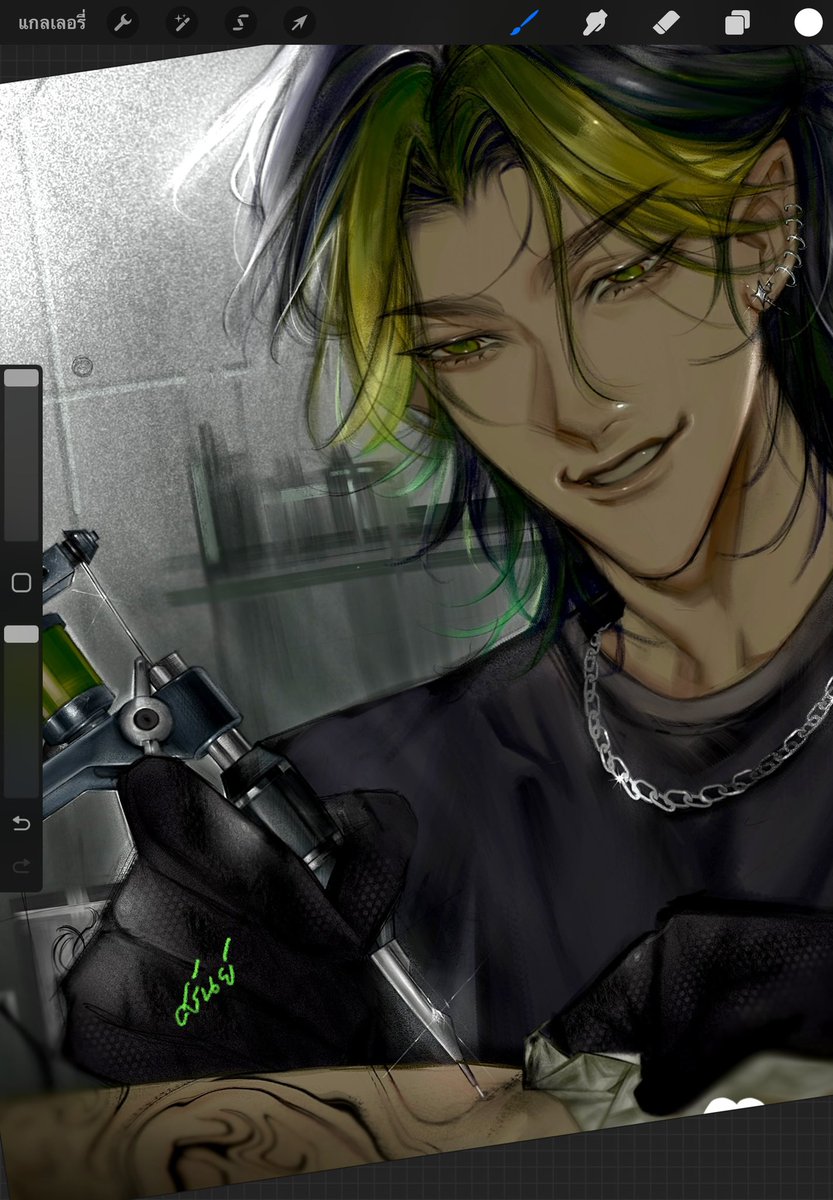 Octopus_19's tweet image. #เมคเฟรนนักวาด  

มาริค่ะ แอคนี้ไม่มีอะไรมากวันๆวาดแต่หนุ่มผมดำเจาะหูฮ็อตเวฟเล่นดนตรี แวะมาทำความรู้จักกันได้นะคะ! มาริอยากรู้จักสายผลิตด้วยกันเยอะๆ!💙