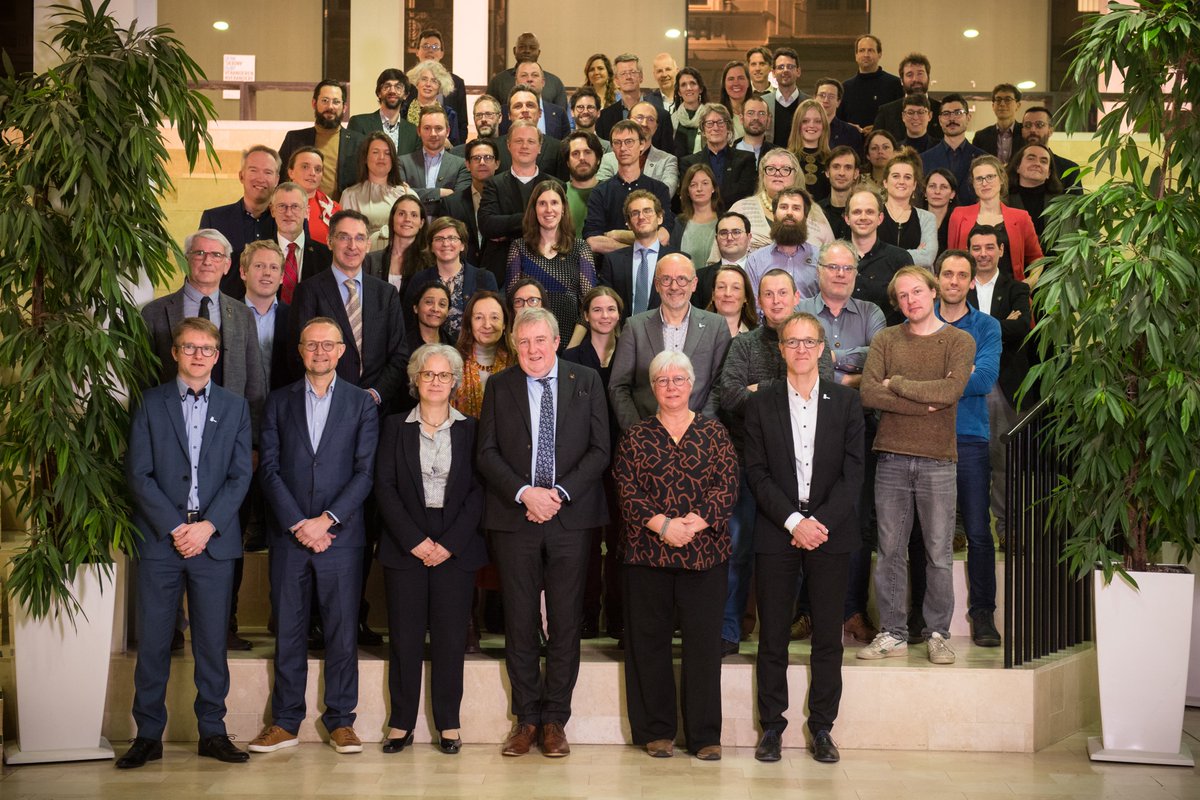 What is the collective noun for a group of passionate researchers with one of Ghent Uni's many @ERC_Research grants? We had a great time yesterday bringing them together for a special event!