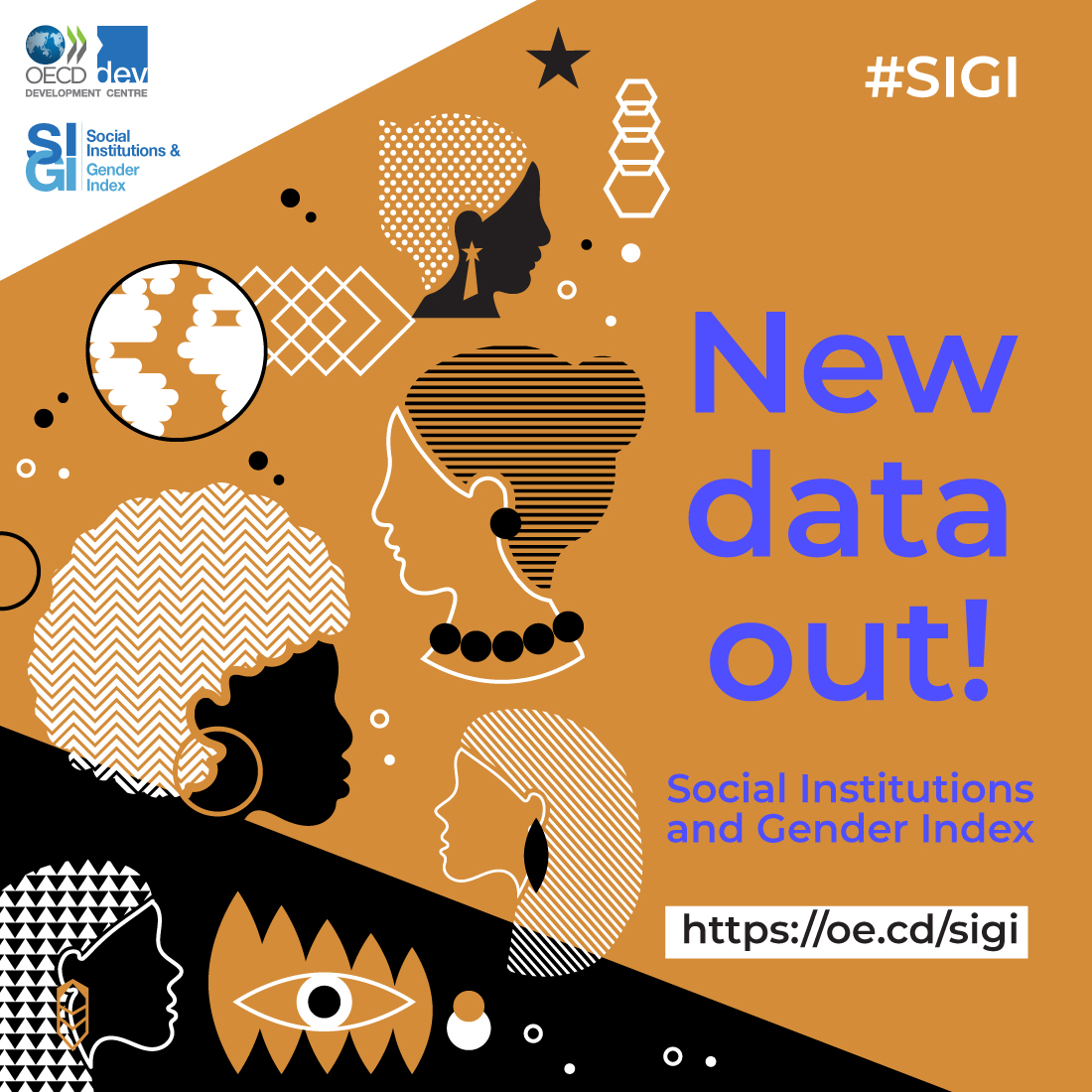 ! ℕ𝔼𝕎 𝔻𝔸𝕋𝔸 | 𝐍𝐄𝐖 𝐃𝐀𝐓𝐀 | ℕ𝔼𝕎 𝔻𝔸𝕋𝔸 !
➡️The 2023 #SIGI database is out! ⬅️

Get statistics on #socialnorms hampering women's empowerment and #GenderEquality from 1⃣7⃣9⃣ countries around the world! oe.cd/sigi