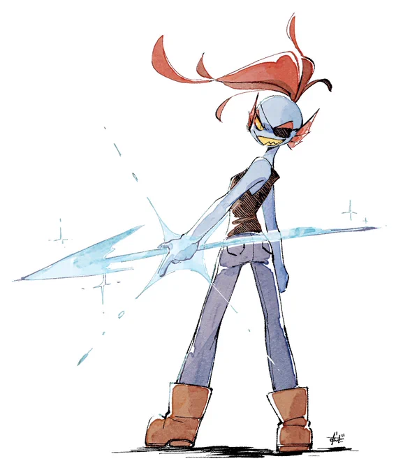 doodle Undyne ← 