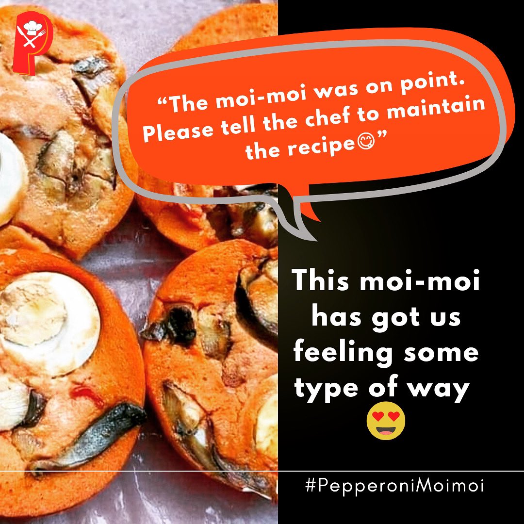 PepperoniFoods's tweet photo. Our customers can't get enough of this mouth-watering moi-moi 😋👌 #pepperoni #pepperonimoimoi #nigerianfoodlove https://t.co/sBIpjbCbES