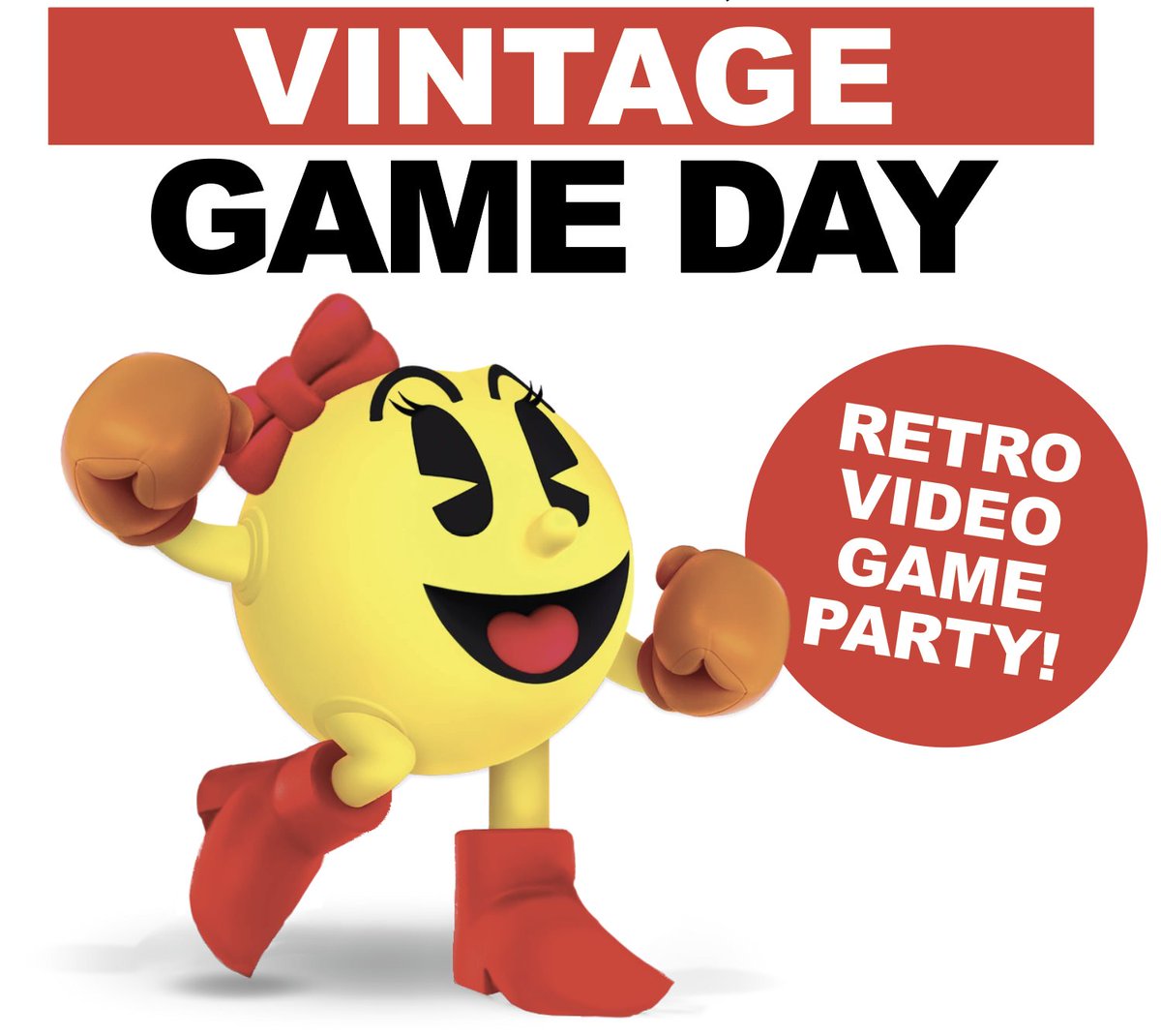 HistoricBeth's tweet photo. RETRO VIDEO GAME PARTY! Join us 11 a.m. to 5 p.m. on Sunday, April 2 at The Kemerer Museum for "Vintage Game Day" — an exciting day of retro arcade and video games. Ms. Pac-Man, Centipede, and other popular games. Admission is FREE. Details at https://t.co/SejDqjcv6Q https://t.co/XFDEXrAjty