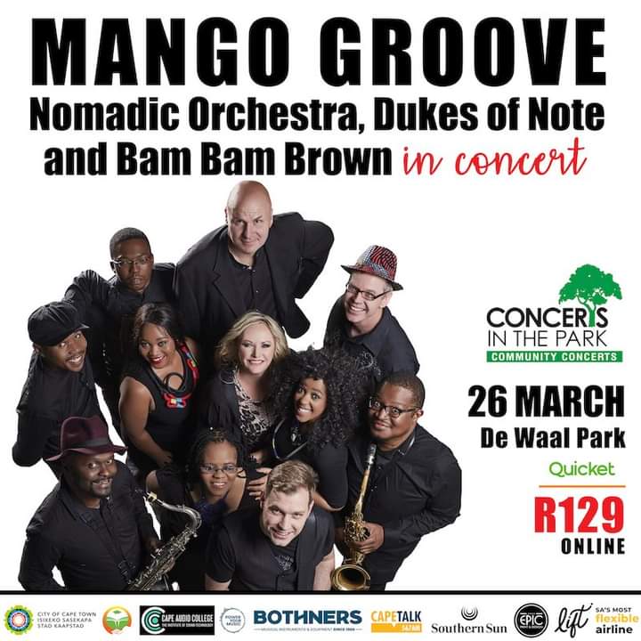 Opening for the iconic <a href="/MangoGrooveSA/">Claire Johnston</a> at <a href="/CITPCT/">Concerts in the Park</a>, De Waal Park, Sun 26 March!
#citp23

concertsinthepark.net/mango-groove-n…