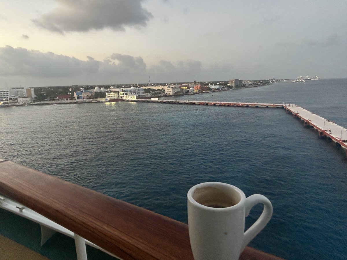 RineyDon's tweet photo. Coffee in Cozumel! #radianceoftheseas ⁦@RoyalCaribbean⁩ https://t.co/haFLmg6Rcd