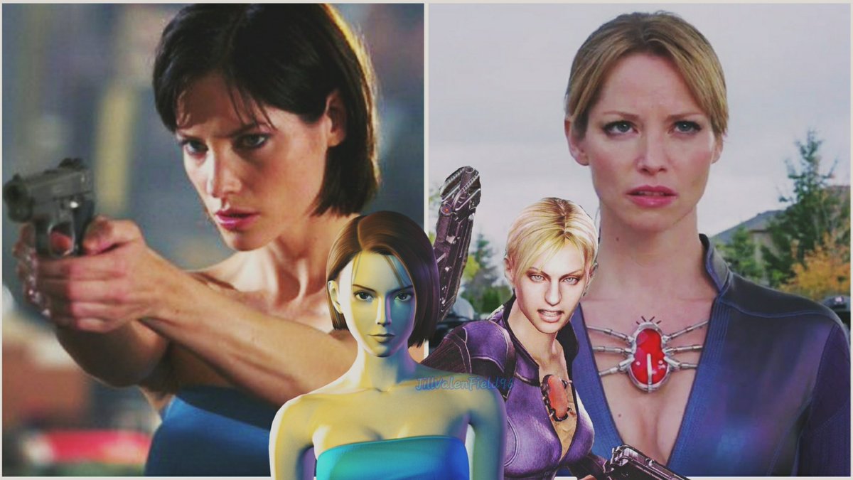 Happy birthday to the skilled actress #SiennaGuillory,who played #JillValentine greatly for both #REApocalypse and #RERetributions💙 (she's literally the best feature of movies)
Little curiosity:Guillory watched #RE3 and #RE5 scenes for playing better Jill's character
#REBHFun