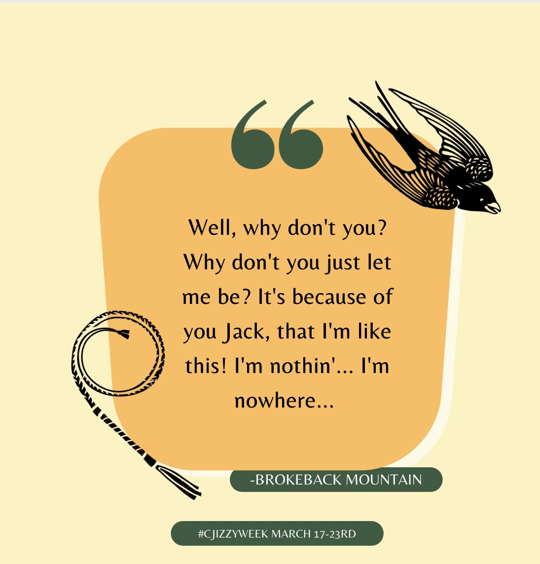 CJizzy_Week's tweet image. TOMORROW 🥳🥳🥳 #Cjizzyweek