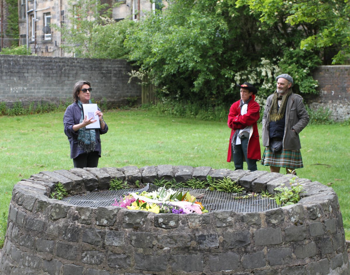 fable_vision's tweet photo. #BridgingDigital's #interactiveplaque unveiling at #GallowsGreen, #Paisley, 14:30-15:00, 29th March, will tell the story of @RWH1697. @Fablevision2 @lizfable @UWScreative @UWS_SBCI @IKM_Gdansk @UniWestScotland @RenCouncil @EUErasmusPlus @Intercult #HAEA #AugmentedReality https://t.co/thWm3LQwQZ