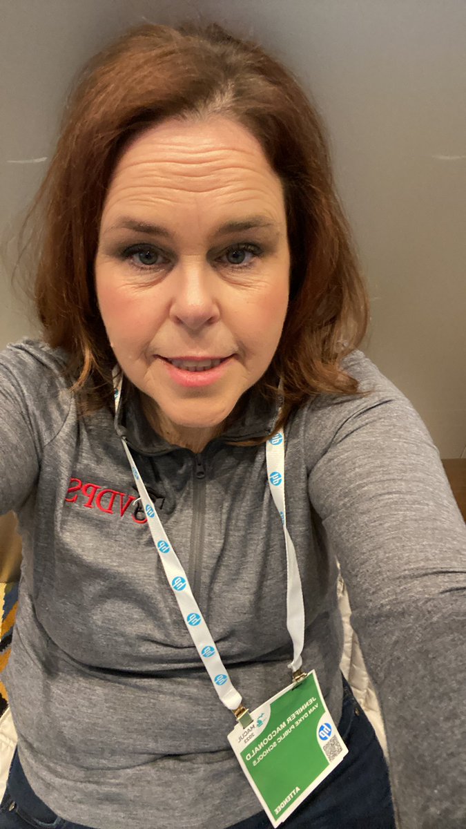 Cooltechteacher's tweet photo. Representing VDPS @MACUL #MACUL23 https://t.co/dYSoRvo98Y