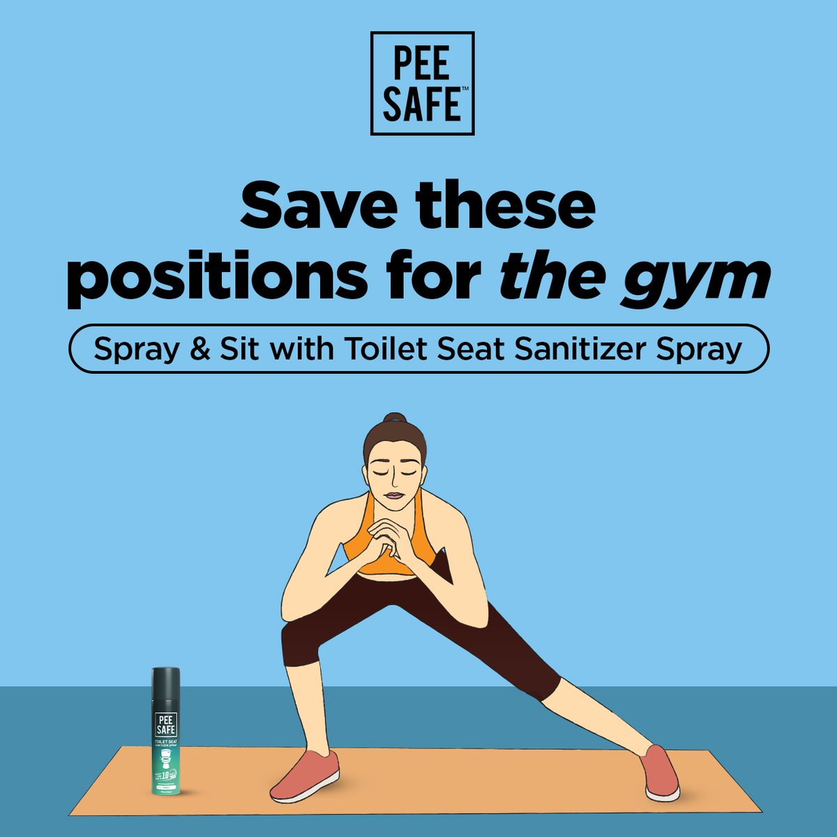 PeeSafe's tweet photo. Not every position is suited for every place.  

#toiletseatsanitizer #toilethygiene #publicwashrooms #PeeSafe #BeSafeWithPeeSafe #PeeSafeIndia https://t.co/CTaANH4qrw