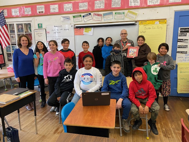 Thank You to our afternoon readers during our
 "Balch Guest Reader Event": 
Superintendent Dr. Thomson, 
Mrs. Driscoll, NPS Nurse Leader
Mr. Tolman, Manager of TV/Video Services