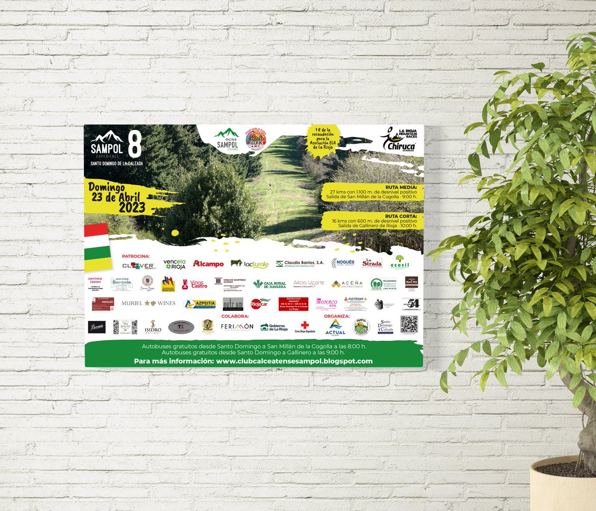NocbaCreative's tweet photo. Diseño y producción de carteles y flyers para la "Sampol Experience" en La Rioja.
¿Te apuntas?
@clubsampol 

#carteles #flyers #carreraspopulares #Cartel #cartelpersonalizado #flyer #flyerdesign #flyerdigital #produccionflyers #diseñocartel #diseñoflyer https://t.co/bSA4mQGrQa