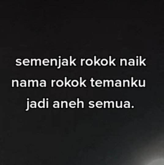 txtdariperokok's tweet image. spil rokok yg aneh itu