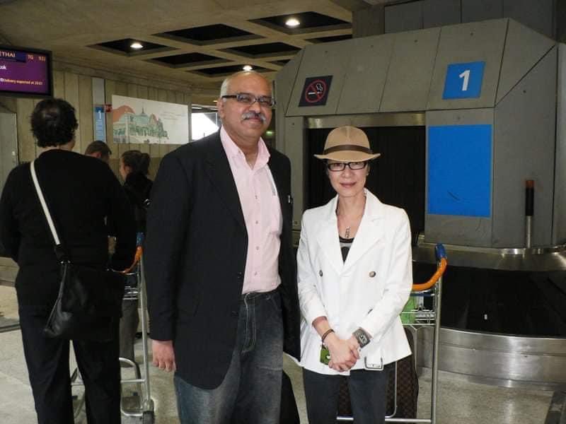 banbhan's tweet photo. My celebrity friend Dr Mushtaq Memon @memonjapan and Oscar winner Michelle Yeoh. https://t.co/XbsKju8AlJ