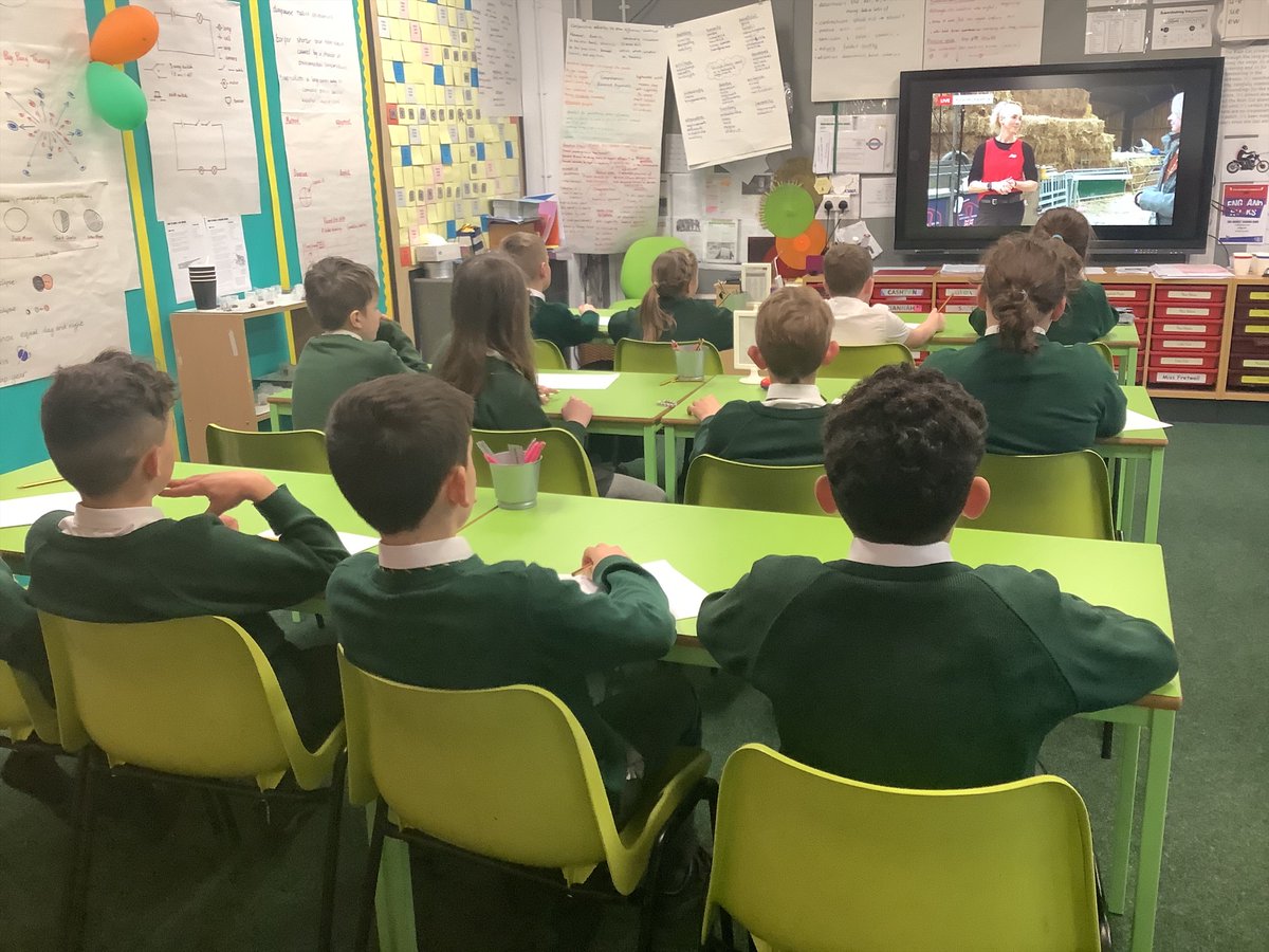 Lions Class are busy learning how sheep are connected to seaweed 
<a href="/NFUEducation/">NFU Education</a>
<a href="/ScienceWeekUK/">British Science Week</a>
#BSW23
#connections