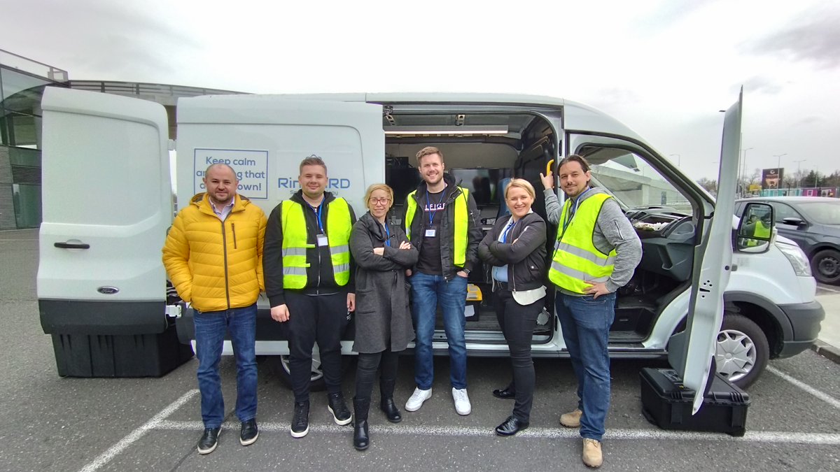 RiniGARD's tweet photo. Yesterday we participated in @PraetorianH2020 live demonstration at @ZagrebAirport . Our technical team successfully detected the drone from our mobile #counterUAV unit.
Many thanks to all consortium partners for participation &amp; Zagreb airport for hosting the event. #counterdrone https://t.co/anNIM7ZuoT