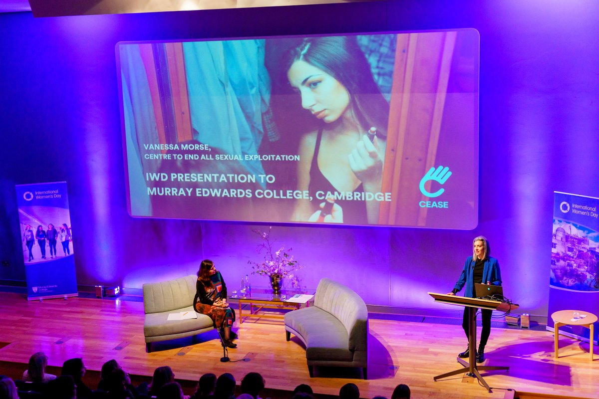 Last week our Chief Executive <a href="/NessMorse/">Vanessa Morse</a> spoke to students and alumni at <a href="/Cambridge_Uni/">Cambridge University</a> about the harms of pornography. Thanks to all who asked questions and furthered their understanding. <a href="/MECCambridge/">Murray Edwards College</a> 
Photo credit: Winston Sanders