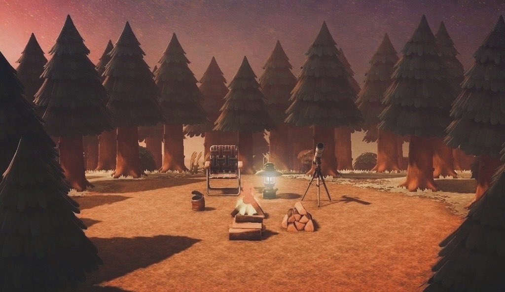 lounoroom's tweet photo. Sabots Island 🦝🌲

#AnimalCrossing #acnh #あつ森 https://t.co/piw6ESGK7J