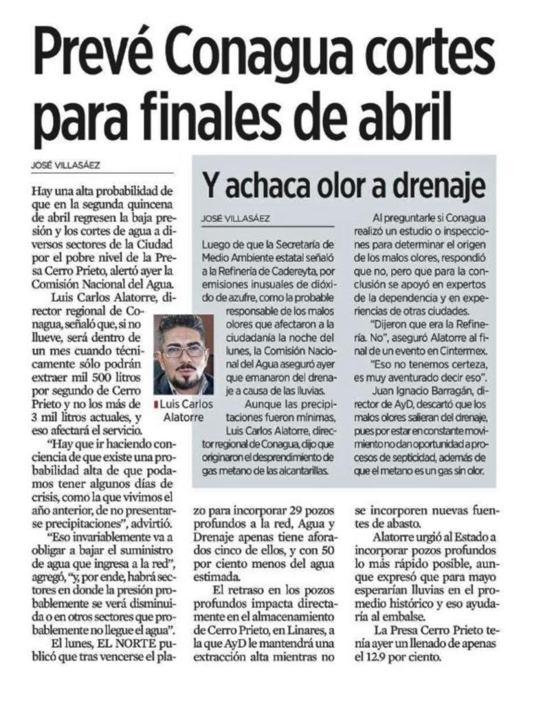 Por favor reporten las Colonias (y calles) #SanNicolás donde ya comenzaron a sentir la escasez de agua