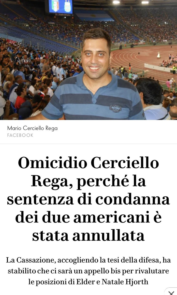 MarcoRizzo1959's tweet photo. Se sei Statunitense, in Italia puoi fare qualunque cosa, anche ammazzare un carabiniere in servizio. Come nel caso Meredith e per la strage del Cermis. Vergogna!!! https://t.co/suv8J3TQnR
