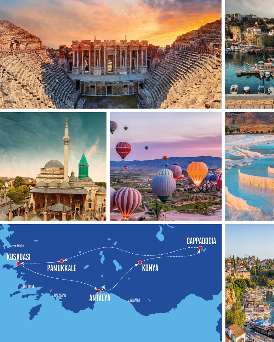 Hit ❤️ if you've entered our competition to #WIN a 7-night Treasures of Turkey tour for two*!

In case you missed it, here's your chance to explore more of Turkey on this incredible tour, which is part of our Discover More range 🤩 Enter now: bit.ly/403M9Ls

*T&amp;Cs apply