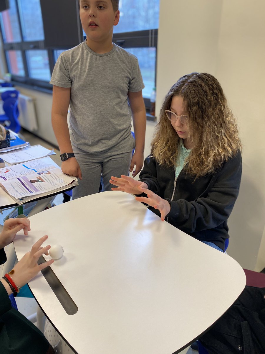HIS_larisamirza's tweet photo. @HIS_Moldova 6E students investigated the effects of #forces on an object. We had #fun blowing on the #pingpongball through the #straw and #flicking it to another student all part of @CambPressAssess #ScienceInAction https://t.co/tsi9R0GDlZ