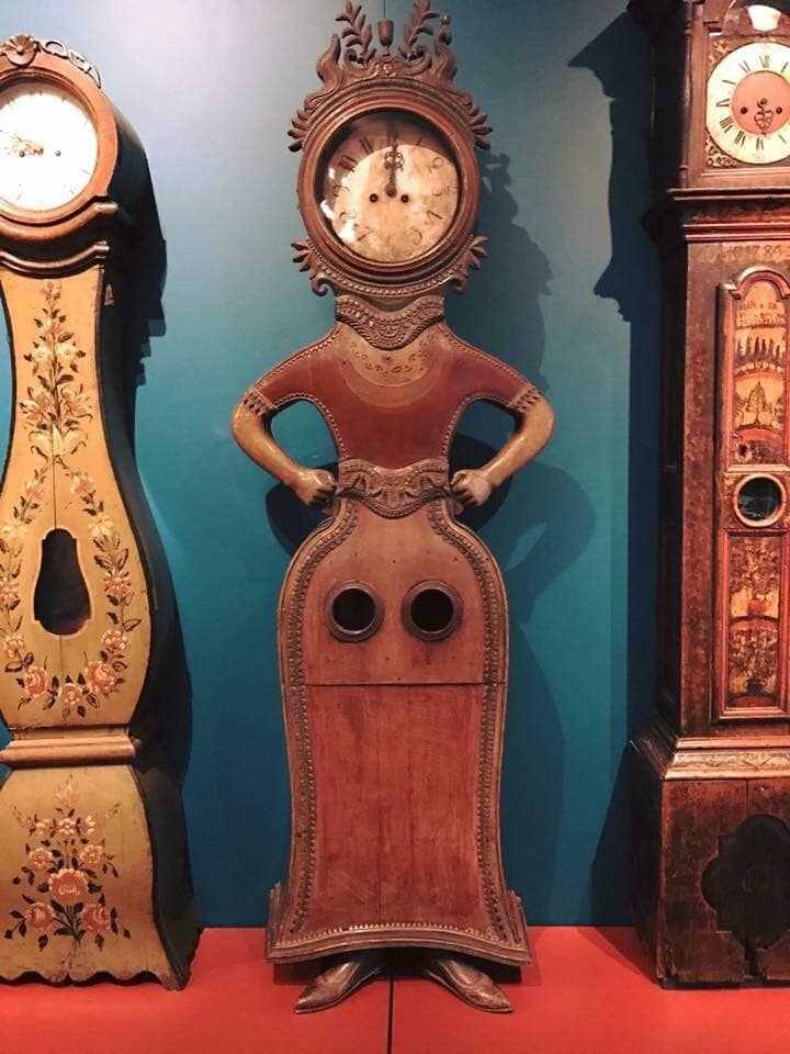 CuriosMuseum's tweet photo. Grandmother clock. https://t.co/1R6BcCMfHb