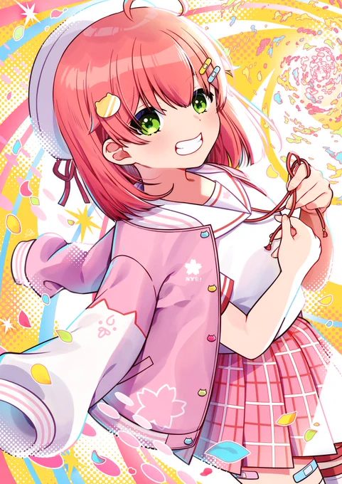 おめかしするにぇ#miko_Art 