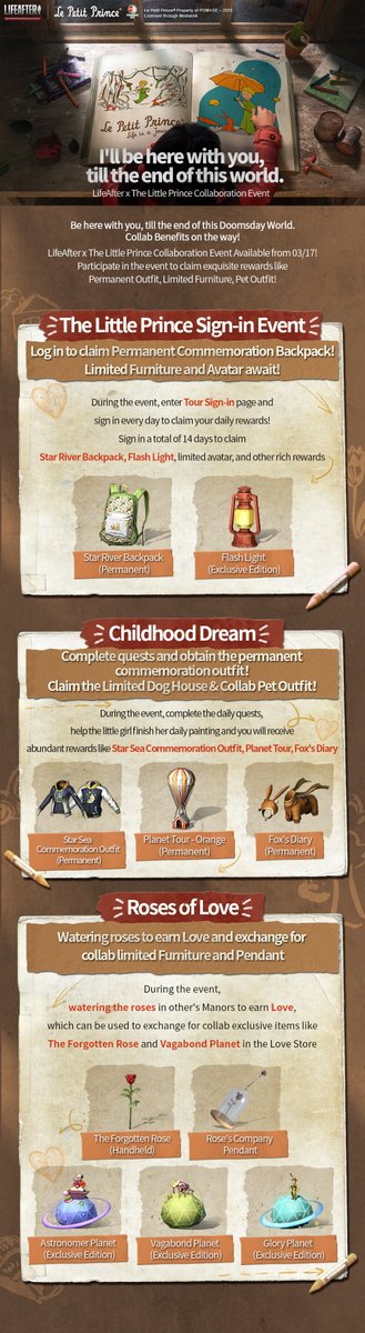 LifeAfter_en's tweet image. #LifeAfter 
Dear Survivors, to ensure a better game experience, we are performing an update on 03/17!

📌SEA &amp;amp; AU Server
8:00 -8:30 (UTC+8)

📌NA Server
16:30-17:00 (UTC+8)

Please click on the link below to check the complete #UpdateNote!
👉lifeafter.game/news/update/20…