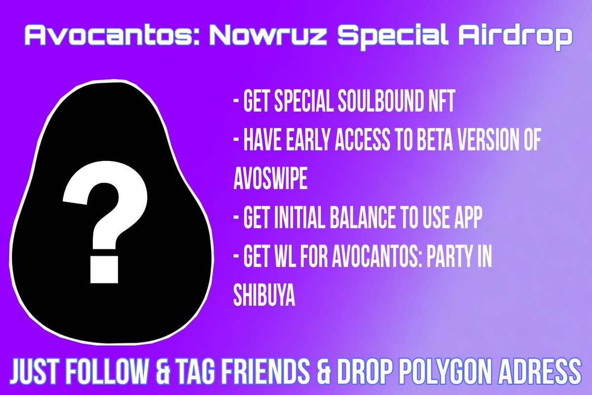 Avocantos NFT - Free Mint tweet media