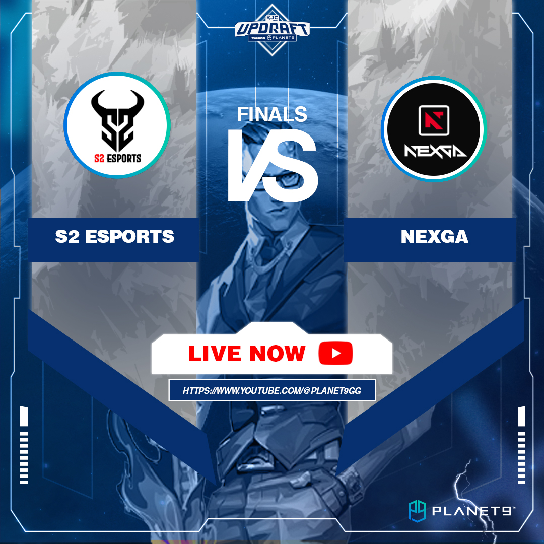 BuffUpGG's tweet photo. ๐ด LIVE NOW!
The Grand Finals of KJC UPDRAFT WEEK 4 is now liveโซ
S2 Esports v.s. NEXGA
This tournament is powered by: @planet9gg
๐บWatch here: https://t.co/8opZsi9hMw
#masteryourplay #welcomelanding #valorant #PLANET9 #KJCeSports #KJCUpdraft https://t.co/f07W40fZEX