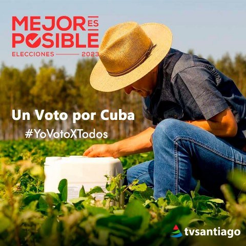 YaquedeCuba's tweet photo. #YoVotoXTodos, porque juntos somos más fuertes, este 26 marzo, siempre Unidos #MejorEsPosible. https://t.co/kl9BbqUJj4