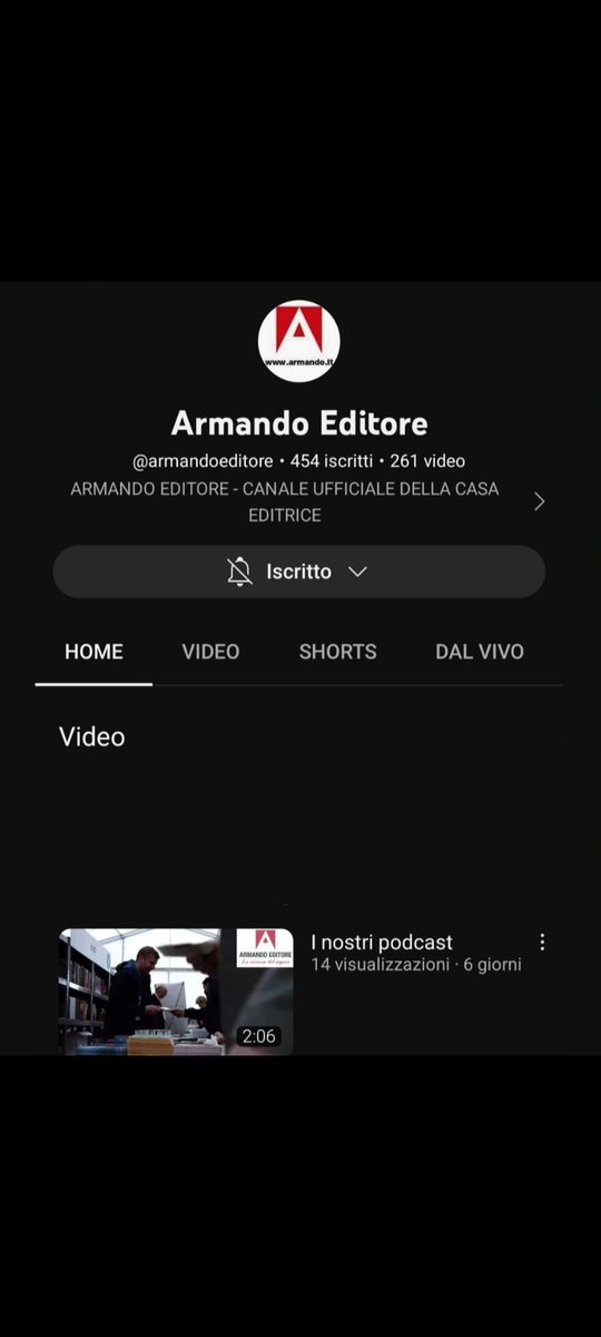 Armando Editore tweet media