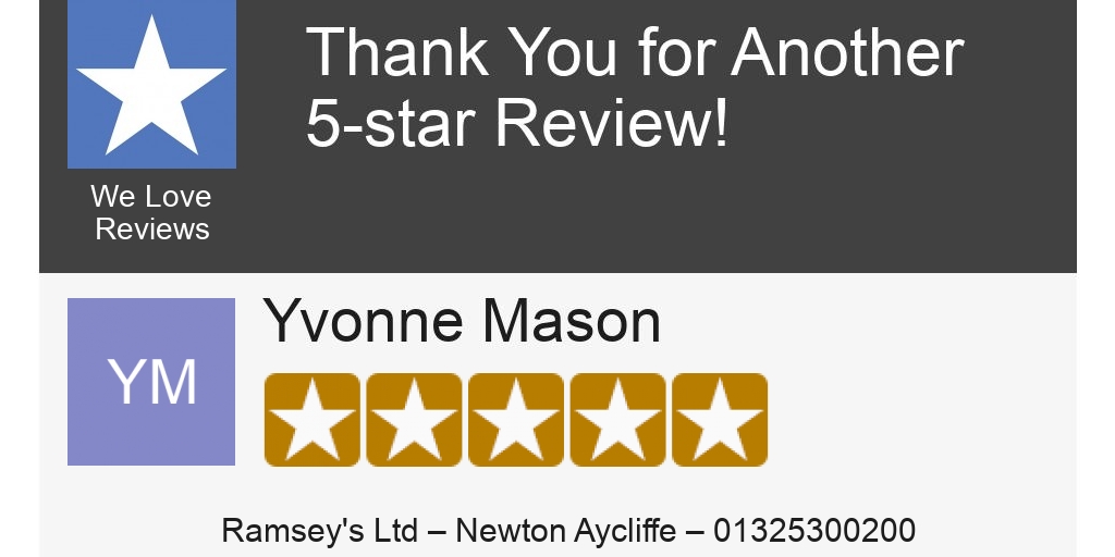 Check out this 5-star review from one of our customers! Have you posted on our review page hoy.cc/1uk