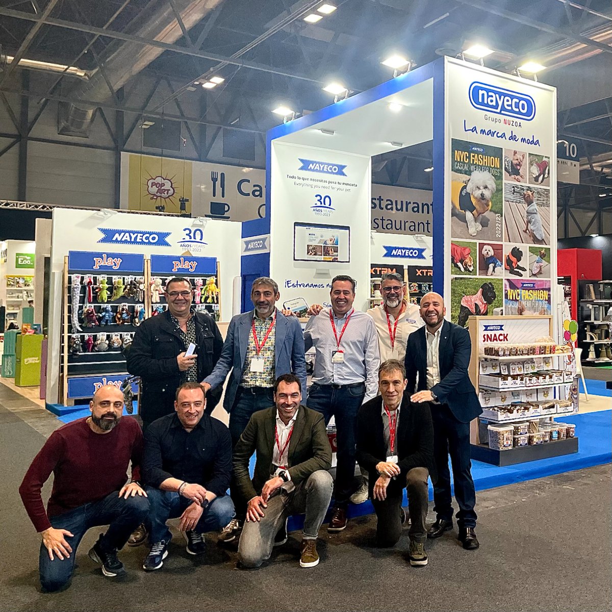 nayeco_official's tweet photo. Día 2 de Iberzoo+Propet.
Todo el equipo Nayeco preparado para atenderte. ¡Visita nuestro stand 10C22!
#Nayeco #IberzooPropet23 #Propet https://t.co/DMBaddnVI8