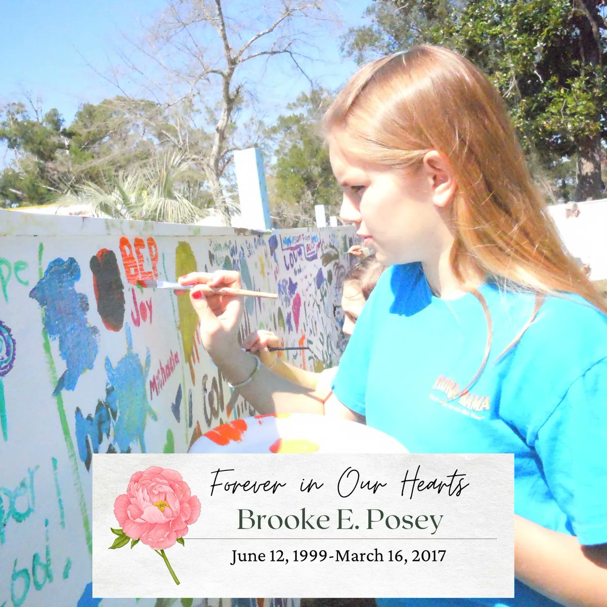 Foundation_BEP's tweet photo. "Today marks 6 years since you were taken away from us, Brooke. We miss you dearly &amp; hold on to our memories with you tightly. You have left a mark on the children in the New Orleans metro area that will not be forgotten &amp; will continue on through many events &amp; gifts..." Melissa https://t.co/SX9WpcB5I0