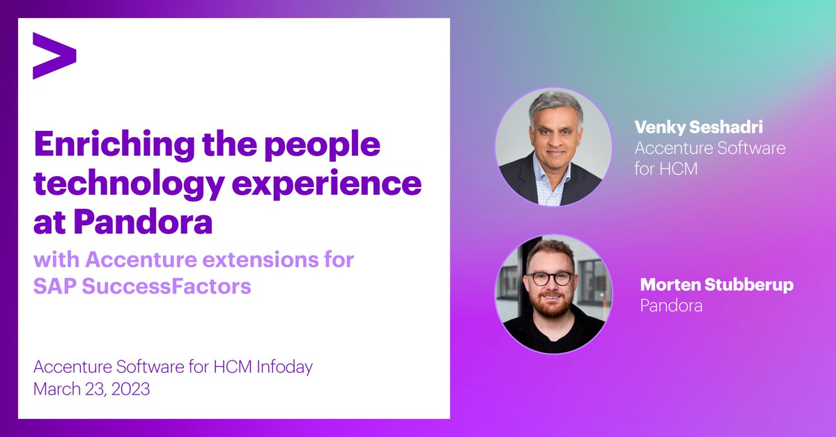 Interested in learning how Danish jewelry manufacturer and retailer Pandora A/S is tackling modern HR challenges? Register for the upcoming #HCMInfoday for <a href="/successfactors/">SAP SuccessFactors</a>  to learn all about it: webcast.accenture.com/redirect/goto?…
