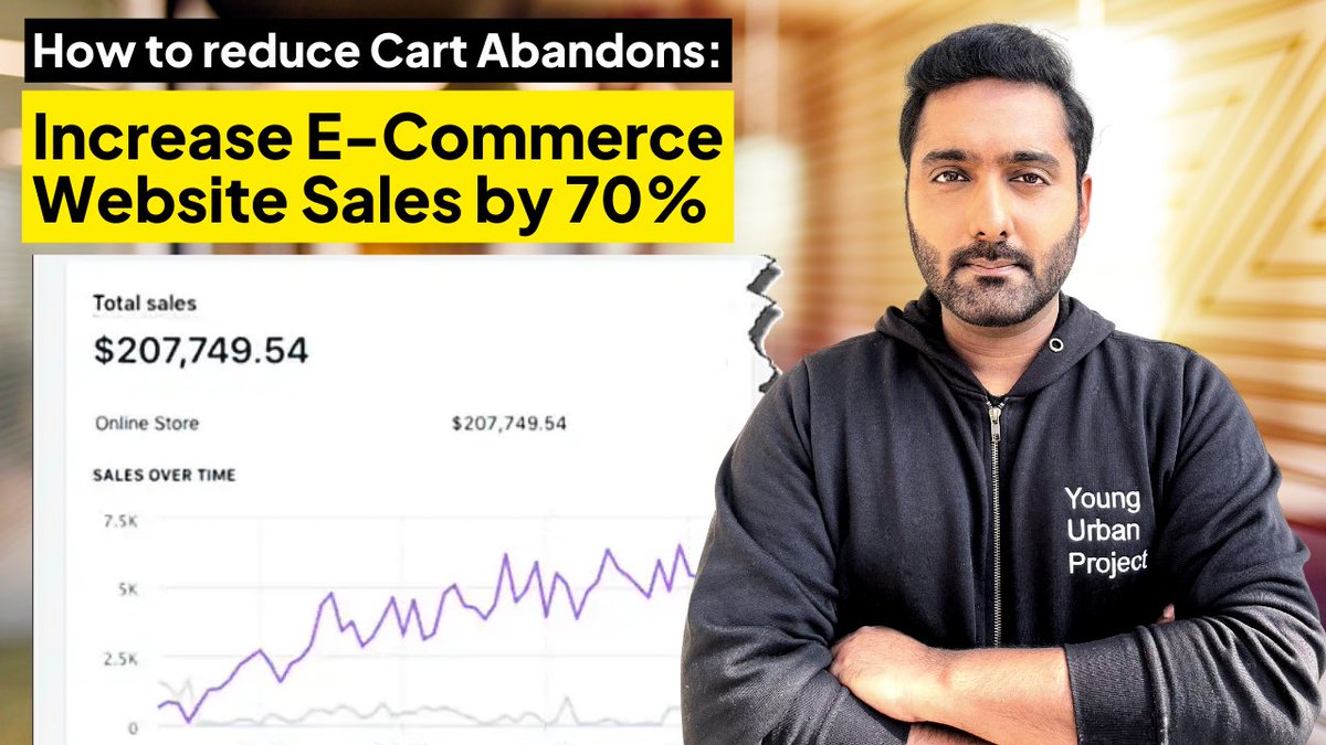 YoungUrbanProj's tweet photo. Learn the reasons people abandon their carts on e-commerce websites. And what can you do to stop it.
Watch the video: https://t.co/qnGBMLK5F4 https://t.co/dW6A686U5D