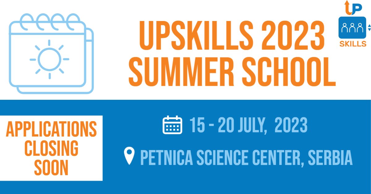Are you a future language-specialist: a student of language-related subjects, such as linguistics, languages, language pedagogy, translation &amp; interpreting? 👩‍🎓

We invite you to apply for the #UPSKILLSsummerschool23 upskillsproject.eu/events/summer-…

#linguistics #language #bridgingthegap