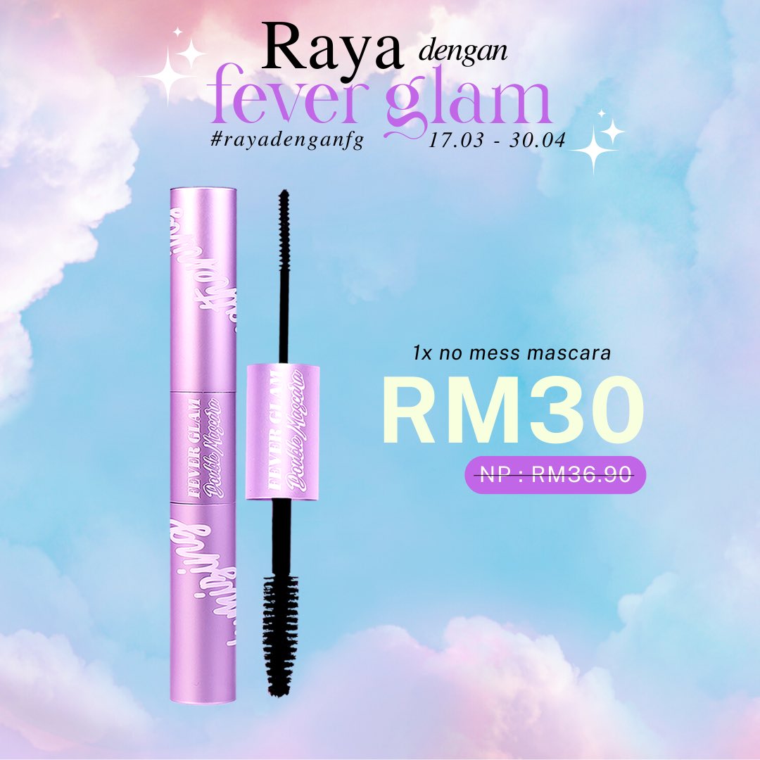 SabrinaShuhaim1's tweet photo. Malam ni korang boleh dapat mascara &amp; eyeliner @FeverGlam_ at RM16.50 each!!! https://t.co/zwZ3k6tRPu