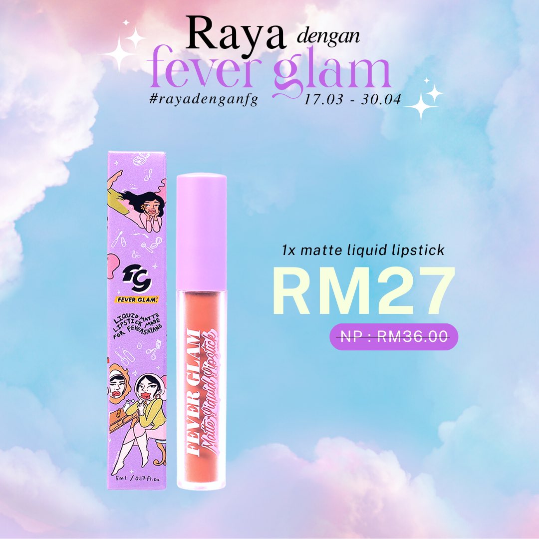 SabrinaShuhaim1's tweet photo. Malam ni korang boleh dapat mascara &amp; eyeliner @FeverGlam_ at RM16.50 each!!! https://t.co/zwZ3k6tRPu