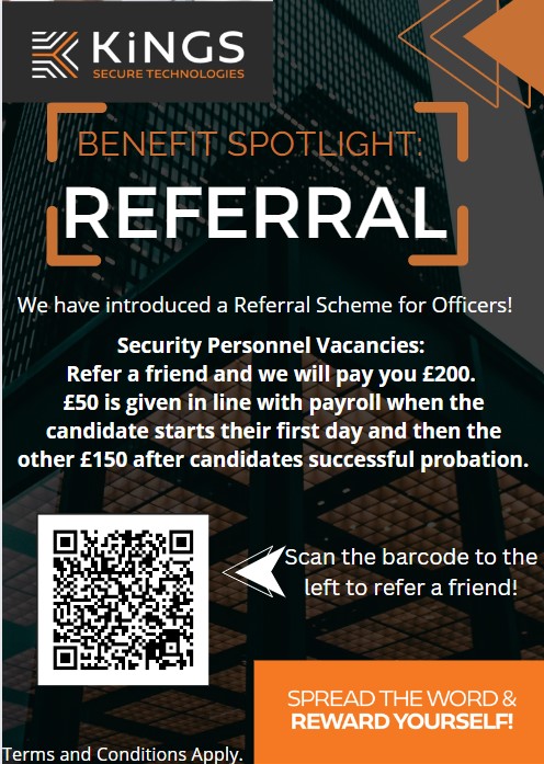 FireKst's tweet photo. ๐ #Benefits Spotlight ๐
When you join #TeamKST, we have some amazing #staffbenefits for you to enjoy
1 is Our #ReferralScheme!
๐จโ๐ผ #SecurityOfficer #vacancy payment is ยฃ200
๐จโ๐ป #Office vacancy payment is ยฃ500
๐ฉโ๐ง #Engineering vacancy payment is ยฃ1000
contact HR for more #info! https://t.co/li6X2p3iz7