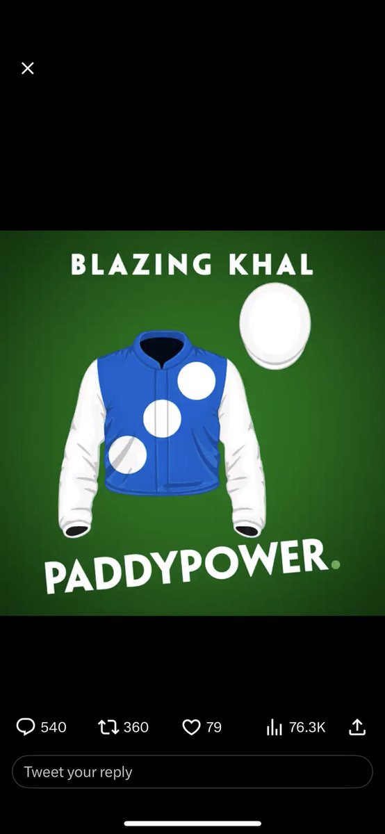 jamie94s's tweet photo. @paddypower https://t.co/f8CvylDlKH