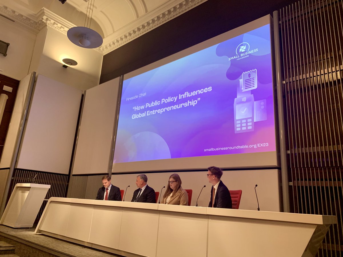 Policy Matters to #SmallBiz and Entrepreneurship. Who better to lead a panel on this with ⁦<a href="/SmallBizCmteGOP/">Senate Small Biz</a>⁩ ⁦<a href="/SenateSmallBiz/">U.S. Senate Small Biz & Entrepreneurship Committee</a>⁩ staff and our UK 🇬🇧 counterparts representing entrepreneurs than ⁦<a href="/johnbstanford/">John Stanford</a>⁩ ⁦<a href="/SmBizRoundtable/">Small Business Roundtable</a>⁩. 🇺🇸🇬🇧