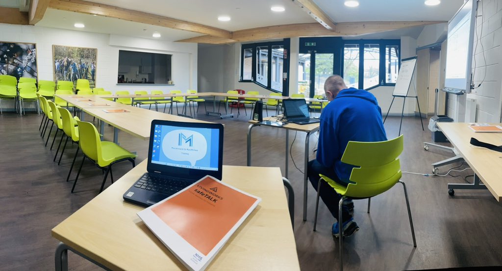 mmtraininguk's tweet photo. We are ready for our next course the Living Works Safe TALK course at Dean Castle Country Park visitor centre in Kilmarnock 16/3. https://t.co/NJzsPe61Qg