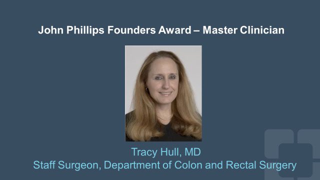 Huge congratulations <a href="/drtracyhull/">Tracy Hull</a> Past President <a href="/ASCRS_1/">ASCRS_1</a> on your very well deserved <a href="/ClevelandClinic/">Cleveland Clinic</a> <a href="/CleClinicMD/">Cleveland Clinic MD</a> 2023 John Phillips Founders Award - Master Clinician <a href="/AmCollSurgeons/">American College of Surgeons</a> <a href="/OhioACS/">Ohio Chapter, ACS</a> <a href="/SSATNews/">SSAT</a> <a href="/DCRjournal/">DCRjournal</a> <a href="/WomenSurgeons/">WomenSurgeons</a> <a href="/SAGES_Updates/">SAGES is in Tampa in 2026!</a> <a href="/ConorDelaneyMD/">Conor Delaney</a> <a href="/marianaberho/">Mariana Berho M.D.</a>