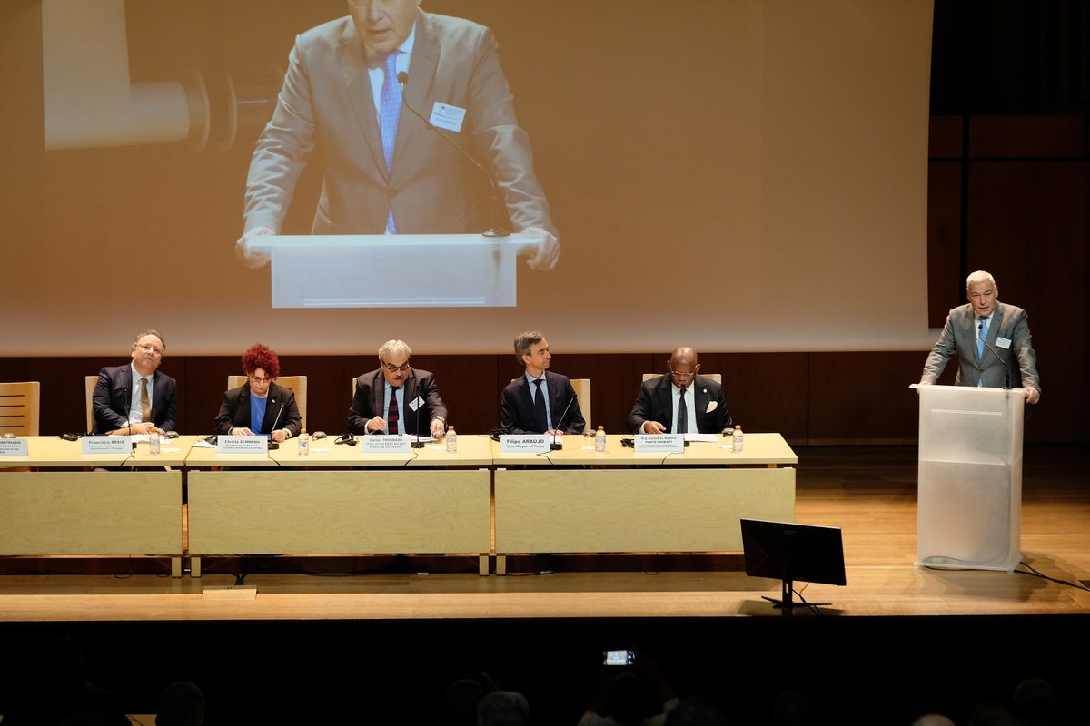 EESC_REX's tweet photo. 💙🗺️Hosted by Porto Municipality &amp; co-organised with the Portuguese Economic &amp; Social Council, the meeting of @EU_EESC ACP-EU Follow-up Committee opened with really inspirational speeches by high level speakers on the future of #EUACP relations &amp; the role of #CivilSociety in it. https://t.co/YGjCJyB24Z