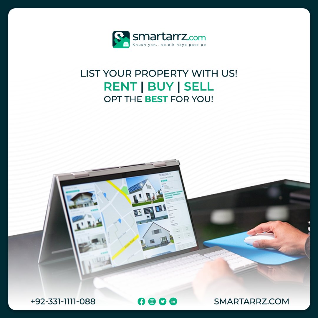 smartarrzcom's tweet photo. Are you planning to list your property? ���
Trust Pakistan's Leading Property Portal @smartarrzcom

Enquire Now
📞 +92 335 1118037
WhatsApp: https://t.co/ZTWKuXVksu

#Smartarrz #onlineplatform #realestateportal #onlineportal #location #pricerange #propertytype #smartchoice https://t.co/B3C4EC4ZCi